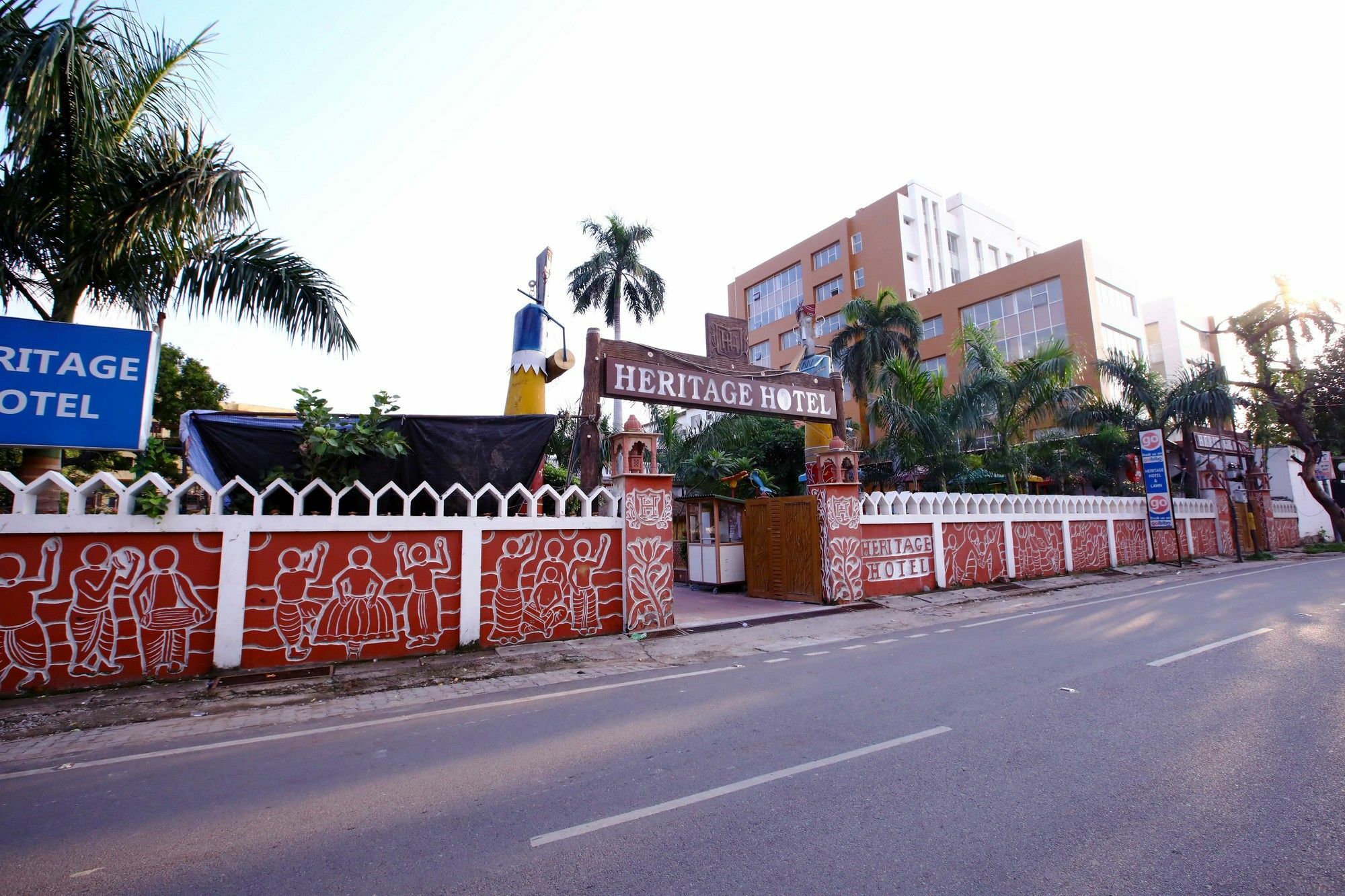 Heritage Hotel Lucknow Exterior foto
